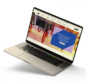Velodome Op Laptop