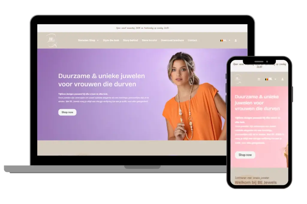 Be Jewels Portfolio Website