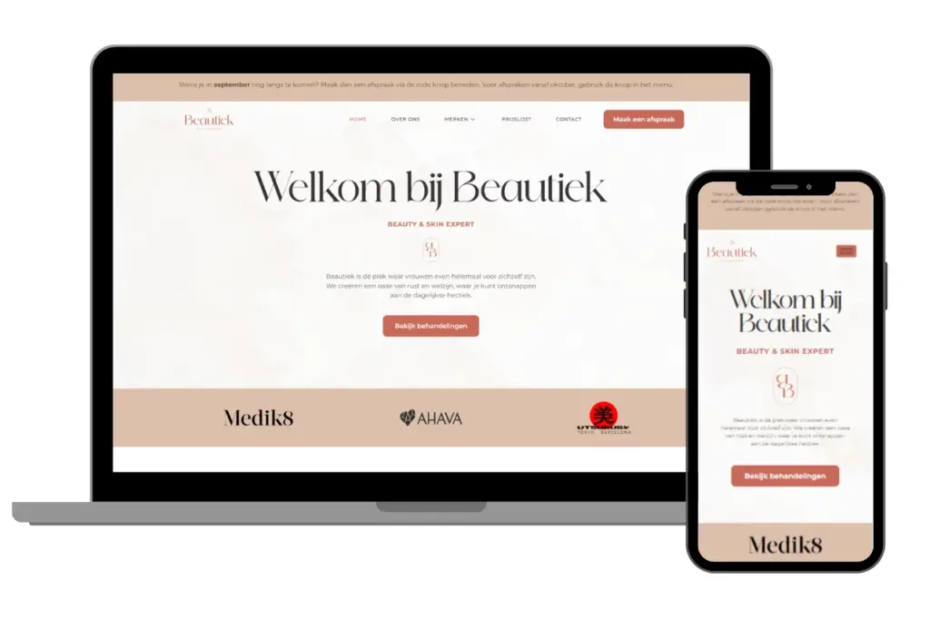 Beautiek Portfolio Website Webbureau Batman