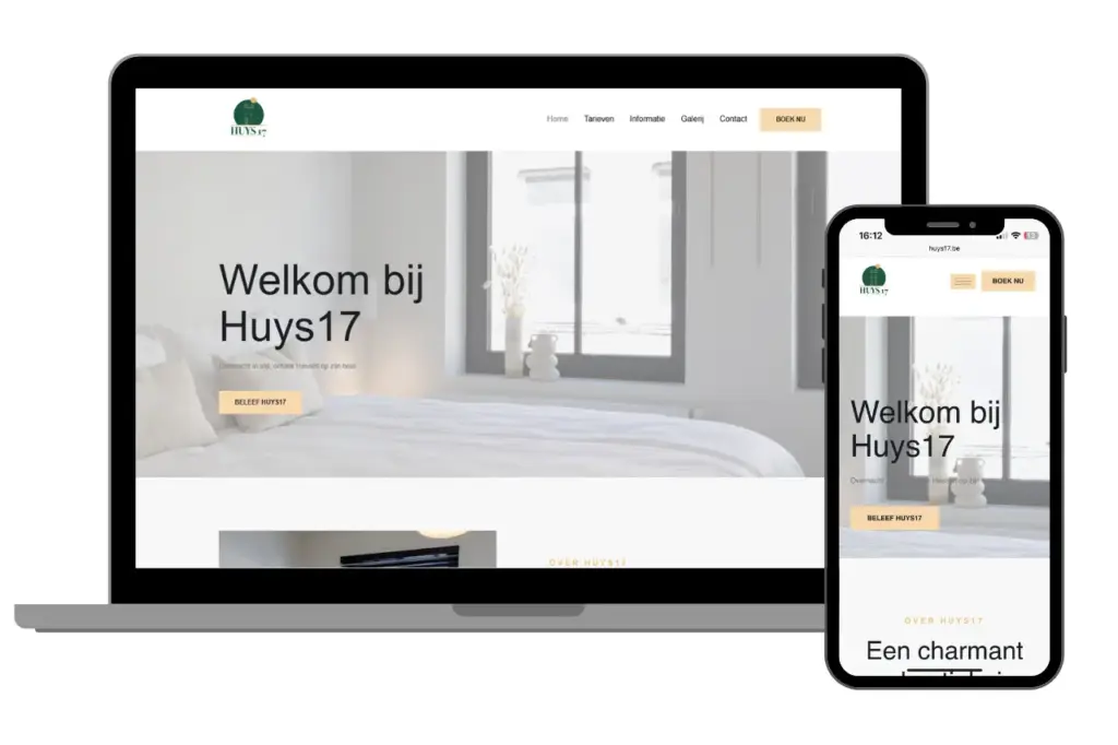 Huys 17 Portfolio Website