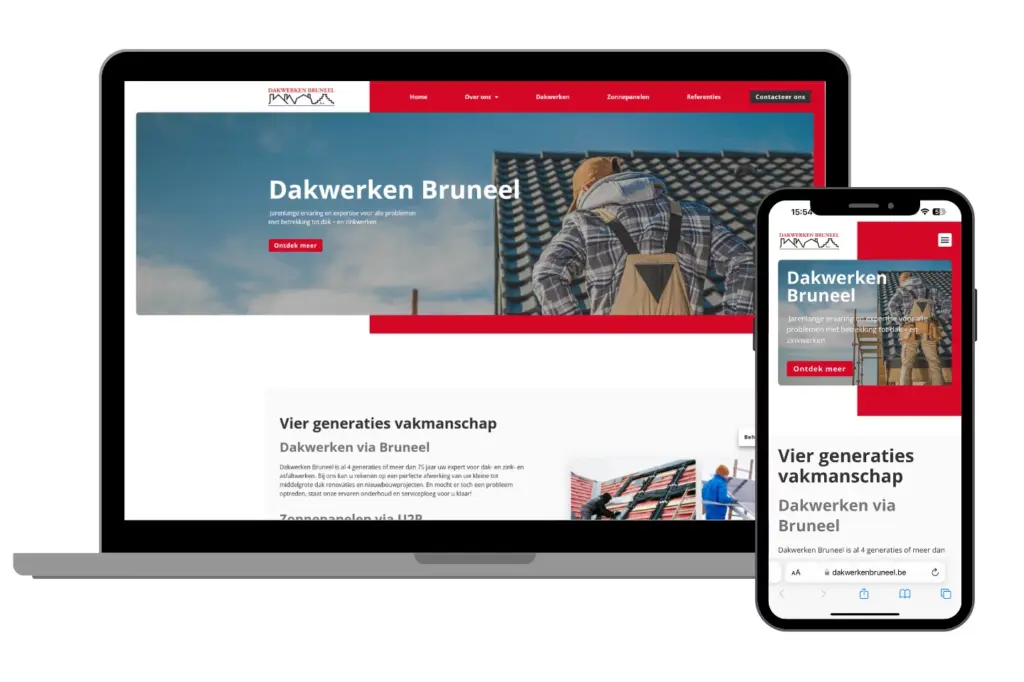Portfolio Webbureau Batman Dakwerken Bruneel