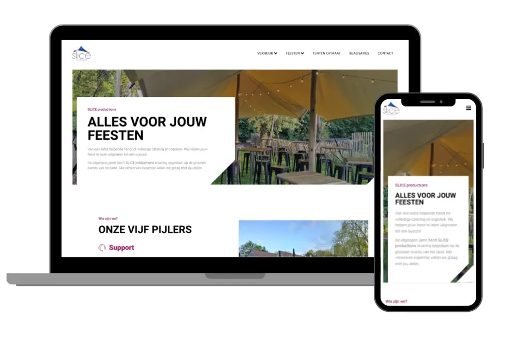 Slice Productions Portfolio Website
