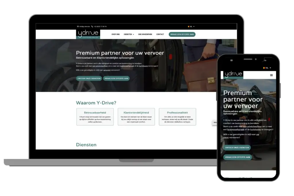 Y Drive Portfolio Website